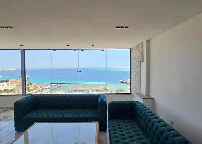 Rooftop 12 Sea View Apartment Hurghada