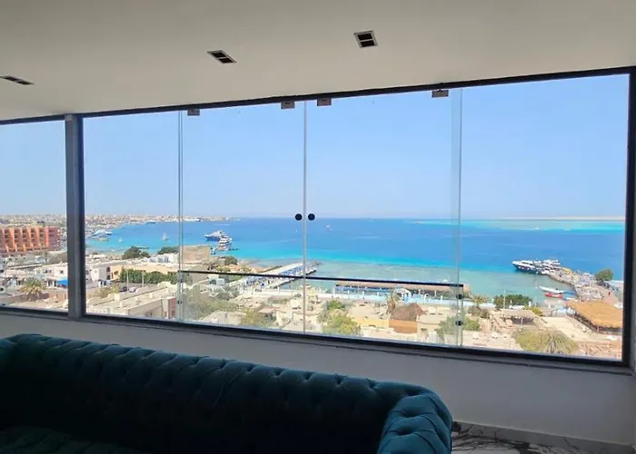 Апартаменты Rooftop 12 Sea View Хургада